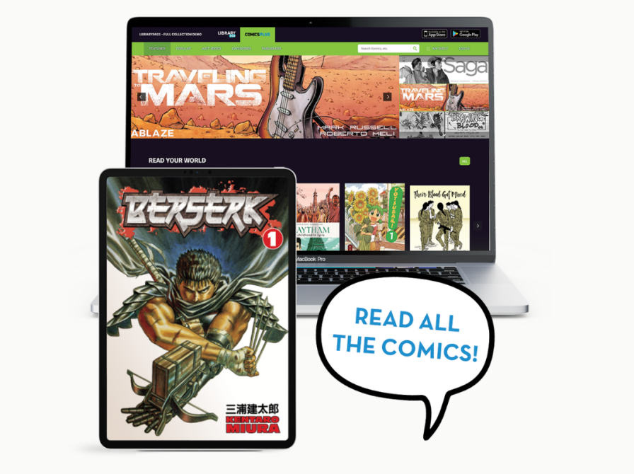 "Comics Plus", read all the comics